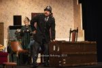 Vera Müller (Mrs. Wilberforce), Alejandro Ramon Alonso (Mr. Thompson, Polizist, Mr. Gordon), "LADYKILLERS", Fotoprobe am 29.09.2025 im Berliner Kriminaltheater, Berlin, Premiere: 15.10.2025