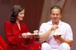 Trystan Pütter, Sophie Rois, "Liebe, einfach ausserirdisch", Fotoprobe am 28.06.2022, Deutsches Theater, Premiere am 01.07.2022