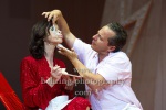 Trystan Pütter, Sophie Rois, "Liebe, einfach ausserirdisch", Fotoprobe am 28.06.2022, Deutsches Theater, Premiere am 01.07.2022
