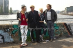 "MAGICAL MYSTERY", Marc Hosemann, Detlev Buck, Annika Meier, Charly Huebner, Photo Call am Set an der Spree auf dem Clubgelaende des Club "Magdalena" in Berlin, am 24.05.2016 [Photo: Christian Behring]