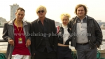 "MAGICAL MYSTERY", Marc Hosemann, Detlev Buck, Annika Meier, Charly Huebner, Photo Call am Set an der Spree auf dem Clubgelaende des Club "Magdalena" in Berlin, am 24.05.2016 [Photo: Christian Behring]