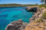 "Cala Mondrago",urspruengliche Bucht im "Parc Natural De Mondrago" im Suedosten von Mallorca, 24.06.2016 (Photo: Christian Behring)