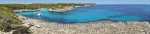 "Cala Mondrago",urspruengliche Bucht im "Parc Natural De Mondrago" im Suedosten von Mallorca, 24.06.2016 (Photo: Christian Behring)