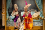 Anna Thalbach, Alexander Simon, "MARIE-ANTOINETTE oder Kuchen für alle!", Fotoprobe am 27.10.22 in der Komödie am Kurfürstendamm im Schiller Theater, Premiere am 31.10.2022