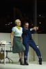 Maria-Danae Bansen (Marghueritta Kulicke), Nico Holonics (Fred Funke), "MESSESCHLAGER GISELA", Komische Oper im Zelt am Roten Rathaus, Berlin, Premiere: 08.06.2024