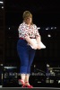 Gisa Flake (Gisela Claus), "MESSESCHLAGER GISELA", Komische Oper im Zelt am Roten Rathaus, Berlin, Premiere: 08.06.2024