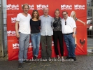 "NELLYS ABENTEUER" (Kinostart: 08.09.2016), Kai Lentrodt, Julia Richter, Regisseur Dominik Wessely, Flora Li Thiemann, Gustav Peter Woehler, Publikums-Premiere am Titania-Palast, Berlin, 11.09.2016 [Photo: Christian Behring]