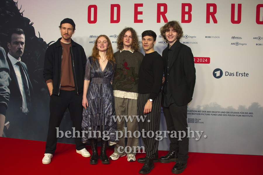 "ODERBRUCH", Premiere der ARD-Mystery-Serie, CUBIX AM Alexanderplatz, Berlin, 16.01.2024