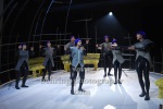 Mit Maryam Abu Khaled, Niels Bormann, Jonas Dassler, Aysima Ergün, Orit Nahmias, Dimitrij Schaad, Alexandra Sinelnikova, "PLANET B", Fotoprobe im Maxim-Gorki-Theater, Berlin, Premiere: 08.06.2023