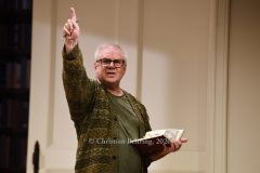 Joachim Krol (Wolfgang), "Sophia oder das Emde der Humanisten", Deutsche Erstaufführung, Fotoprobe am 11.03.2026 im Renaissance Theater, Berlin, Premiere am 15.03.2026