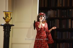 Katharine Mehrling (Sophia), "Sophia oder das Emde der Humanisten", Deutsche Erstaufführung, Fotoprobe am 11.03.2026 im Renaissance Theater, Berlin, Premiere am 15.03.2026