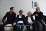 Sebastyen Sztathatosz (Violine), Pierluigi Ruggiero (Violoncello), Cyprien Katsaris (Klavier), Alfredo Zamarra (Viola), "SineQuaNon Berlin & Cyprien Katsaris", Photo Call zum Konzert am 30.05.2025 im Konzerthaus Am Gendarmenmarkt, Berlin, 29.05.2025