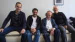 Sebastyen Sztathatosz (Violine), Pierluigi Ruggiero (Violoncello), Cyprien Katsaris (Klavier), Alfredo Zamarra (Viola), "SineQuaNon Berlin & Cyprien Katsaris", Photo Call zum Konzert am 30.05.2025 im Konzerthaus Am Gendarmenmarkt, Berlin, 29.05.2025