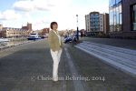 Claudia Schmutzler (Kriminalhauptkommissarin Katrin Boerensen)  "SOKO WISMAR", Am Set vor dem Segelschiff Artemis, alter Holzhafen 15/17, 23966 Wismar, Germany, (Photo: Christian Behring, www.christian-behring.com)