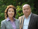 Gudrun Landgrebe, Udo Kroschwald , Set "SOKO Wismar", Berlin-Wannsee, Photocall