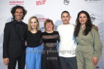 Vladimir Korneev, Hauptdarstellerin Friederike Kempter, Regisseurin Pola Beck, Madieu Ulbrich, Salka Weber, "TENDER HEARTS" (Sky Serie), Photo Call im Kino Babylon im Rahmen des "achtung berlin filmfestival" in der Reihe "BERLIN SERIES", Berlin, 15.04.2023