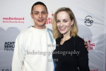 Hauptdarsteller Madieu Ulbrich, Hauptdarstellerin Friederike Kempter,  "TENDER HEARTS" (Sky Serie), Photo Call im Kino Babylon im Rahmen des "achtung berlin filmfestival" in der Reihe "BERLIN SERIES", Berlin, 15.04.2023