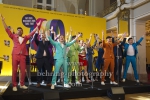 Die Darsteller des Musicals, "THE BAND - Das Musical", Photo Call, Take That - Gary Barlow, Mark Owen und Howard Donald - besuchen die Proben ihres Musicals in Berlin, Theater des Westens, Berlin, 01.04.2019