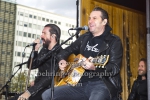 "The BossHoss", Konzert, SECRET Guerilla Aktion, Alexanderstrasse vor dem ParkIn Hotel, Berlin, 27.10.2018 (Photo: Christian Behring)