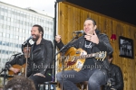"The BossHoss", Konzert, SECRET Guerilla Aktion, Alexanderstrasse vor dem ParkIn Hotel, Berlin, 27.10.2018 (Photo: Christian Behring)