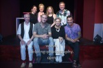 Oben: Solveig Kolletzki, Irene Christ, Johanna Marie Bourgeois, Ole Lehmann, Unten: Wolfgang Seppelt, Johannes Hallervorden, Dagmar Frederic, Claudio Maniscalco, "Jahrespressekonferenz", Theater Am Frankfurter Tor (ab 01.11.2023), noch: Theater Berliner Schnauze, 11.09.2023