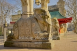 Eingang zum Zoo mit dem Elefanten-Tor an der Budapester Straße / Olof-Palme-Platz, "Stadtansichten", Berlin, 26.03.2020