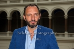"Unterwerfung" (Verfilmung des Roman von Michel Houellebecq), Regisseur Titus Selge, Lichthof des Hauptgebaeudes der TU, Haupteingang Strasse des 17. Juni, Berlin, 23.10.2017,