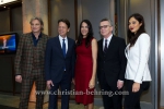 "XY PREIS", Stefan Juergens, Rudi Cerne, Bettina Zimmermann, Innenminister Dr. Thomas De Maiziere, Nilam Farooq, Preisverleihung im ZDF-Hauptstadtstudio, Berlin, 01.11.2016 [Photo: Christian Behring]