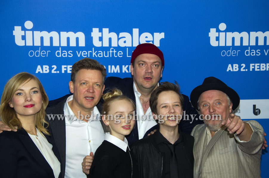 "TIMM THALER ODER DAS VERKAUFTE LACHEN", Premiere im ZOO Palast, Berlin, 29.01.2017