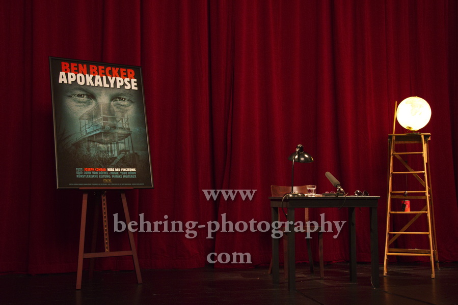 "Ben Becker - Apokalypse", Renaissance-Theater, Pressetermin, 05.09.2022