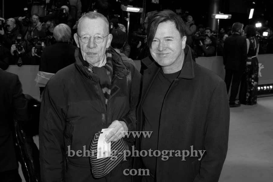 Hark Bohm und Uwe Bohm , attends the "DJANGO"-Red Carpet at the 67th Berlinale International Film Festival at the Berlinale-Palast on Frebruary 09, 2017 in Berlin