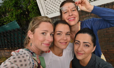 Wendehammer - Drehstart 2. Staffel: Von links: Friederike Linke, Susan Hoecke, Meike Droste, Elmira Rafizadeh
