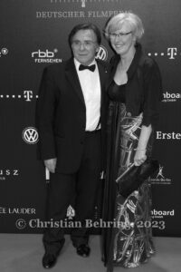 Elmar Wepper und Frau Anita, Deutscher Filmpreis 2012, Roter Teppich, Friedrichstadtpalast, Berlin