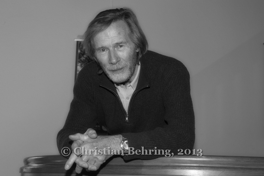 Horst Janson, "Der alte Mann und das Meer", photocall at the Schlosspark Theater on April 10, 2013 in Berlin, Germany, (Photo: Christian Behring,