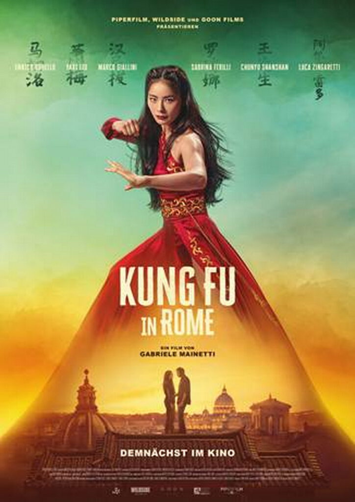 kung fu in rom, filmplakat