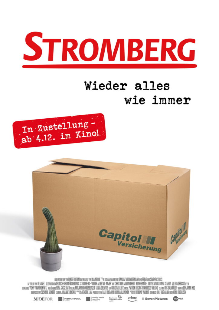 STROMBERG_WIEDER_ALLES_WIE_IMMER, Plakatmotiv 