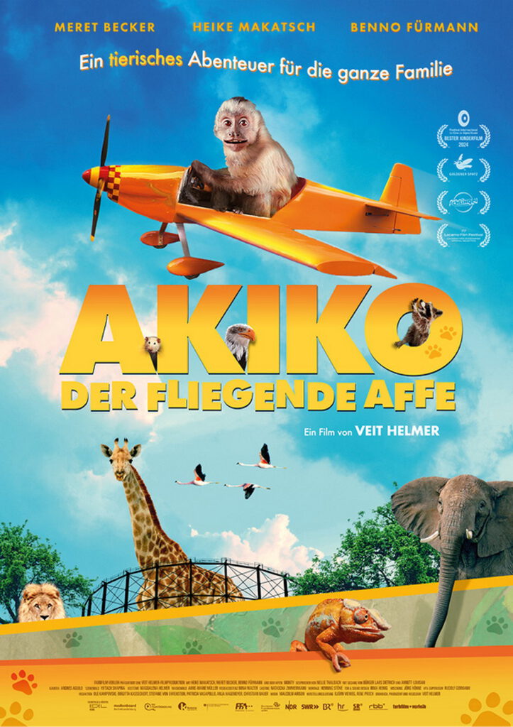 Akiko, der fliegende Affe, Plakat