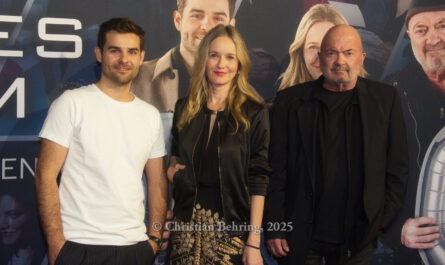 Florian Martens, Stefanie Stappenbeck, Lucas Reiber, "EIN STARKES TEAM - DIE 100. FOLGE", Premiere in der Astor Film Lounge, Berlin, 08.10.2025