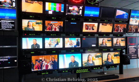 In der Regie zur Sendung, "MIMA fragt lud Zuschauer zum MDR-Besuch ein", Leipzig, 27.10.2025