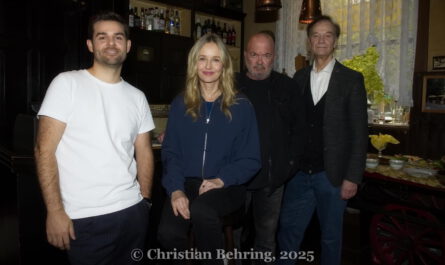 Florian Martens, Stefanie Stappenbeck, Arnfried Lerche, Lucas Reiber, "EIN STARKES TEAM - DIE 100. FOLGE", Photo Call, Metzer Eck, Berlin, 08.10.2025