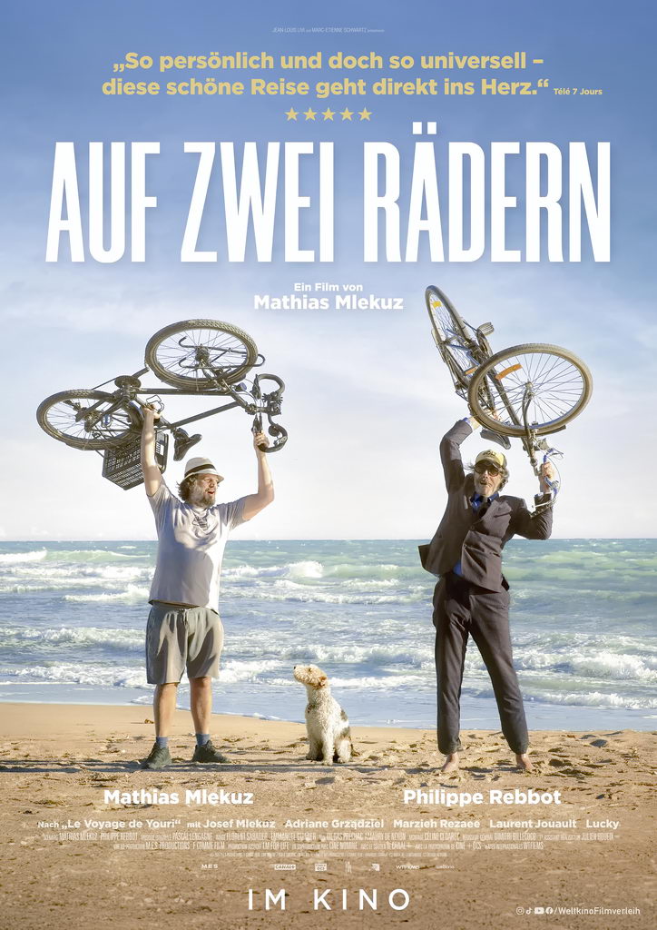 Auf zwei Rädern, Filmplakat