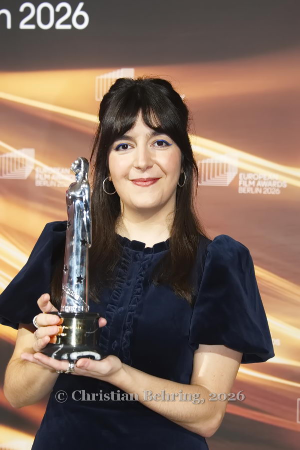 Laura Carreira, "EUROPEAN FILM AWARDS Berlin 2026", Photo Call im Haus der Kulturen der Welt, Berlin, 17.01.2026