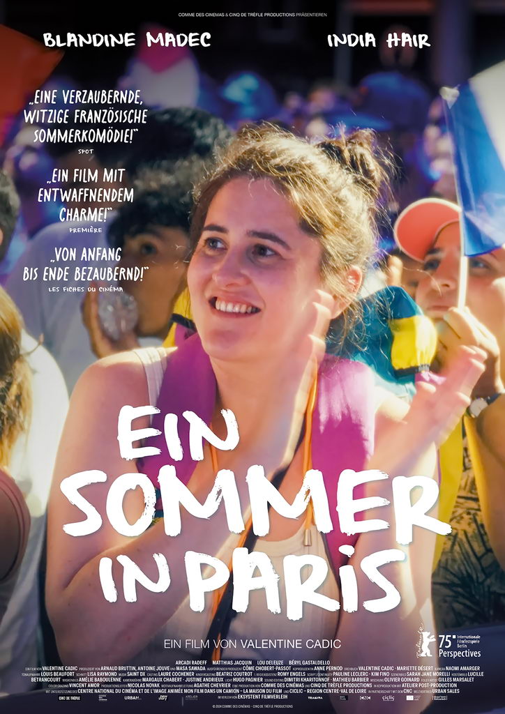 ein sommer in paris, plakat