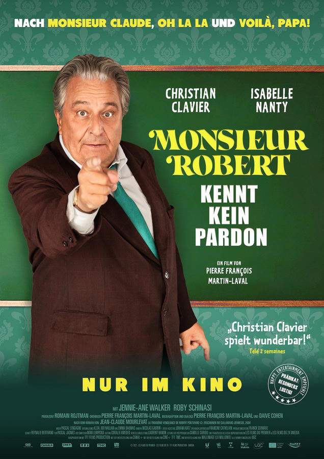 monsieur robert kennt kein pardon, plakat