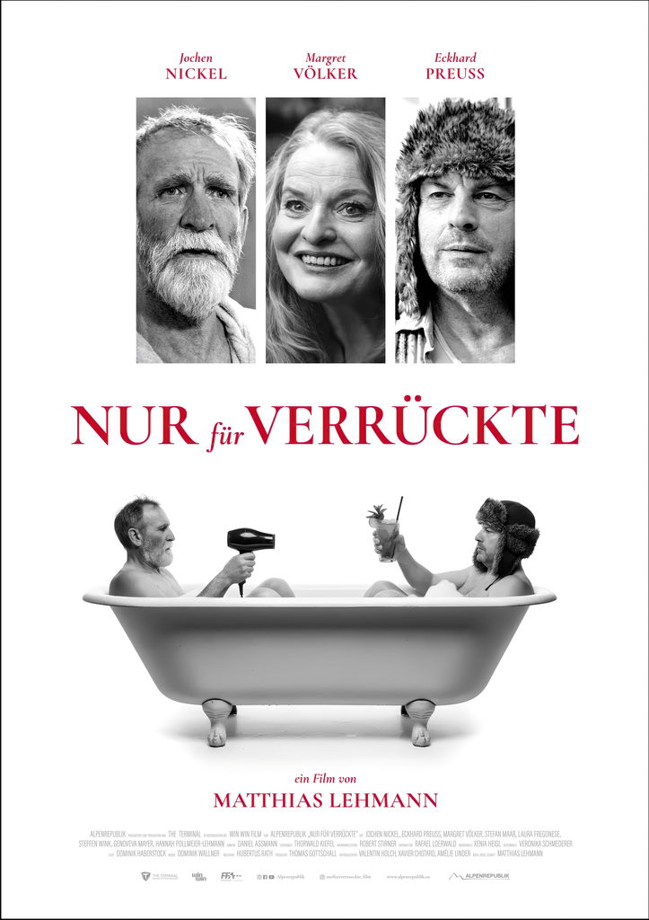 Nur_für_Verrückte, Plakat
