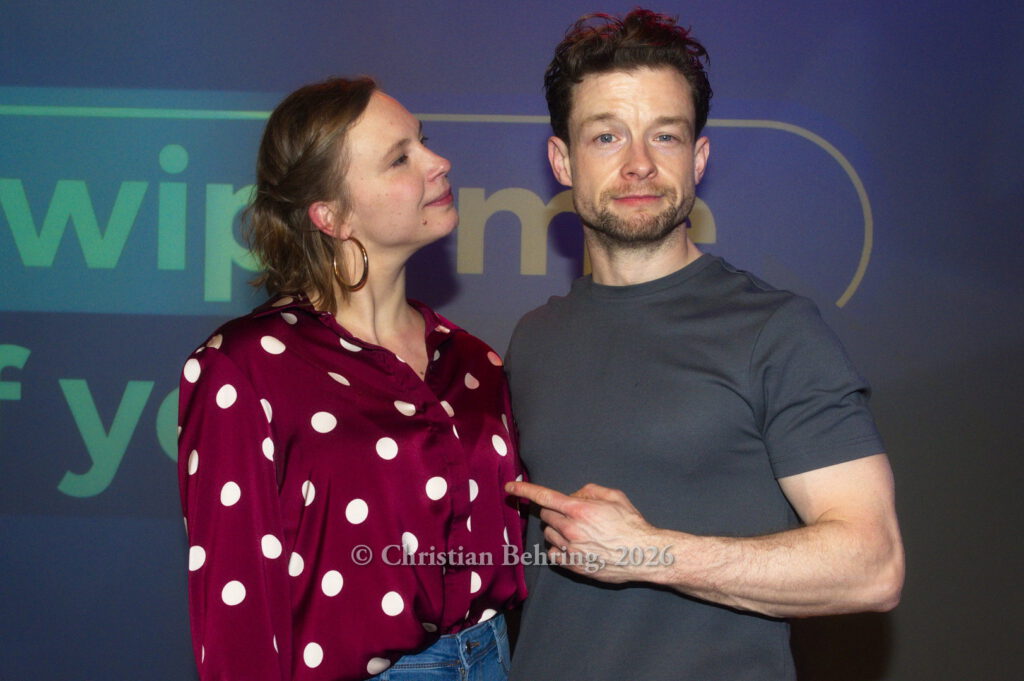 Caroline Siebert, Ryan Wichert, "Swipe me if you can", Premiere im Prime Time Theater, Berlin, 30.01.2026