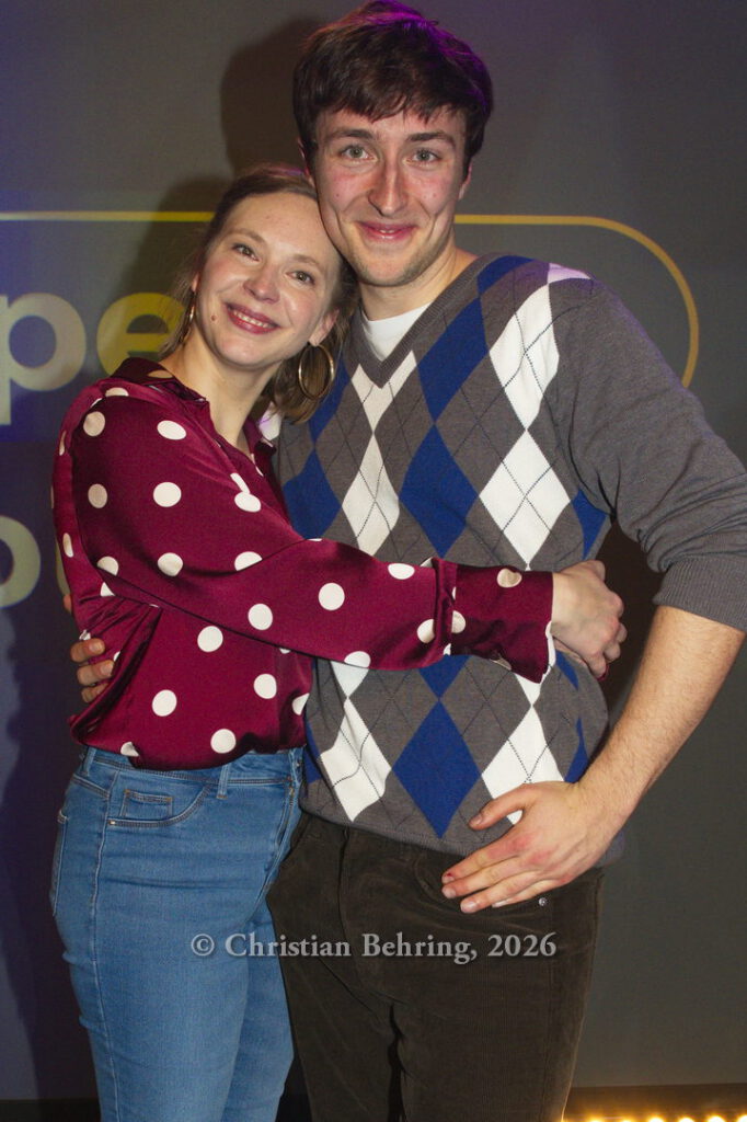 Max Kroll, Caroline Siebert, "Swipe me if you can", Premiere im Prime Time Theater, Berlin, 30.01.2026