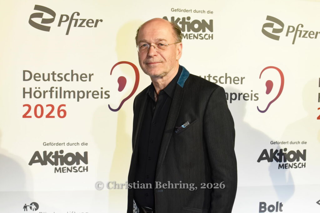 Horst-Günter Marx, "24. DEUTSCHER HÖRFILMPREIS", Photo Call am Roten Teppich im Kino Colosseum, Berlin, 24.03.2026