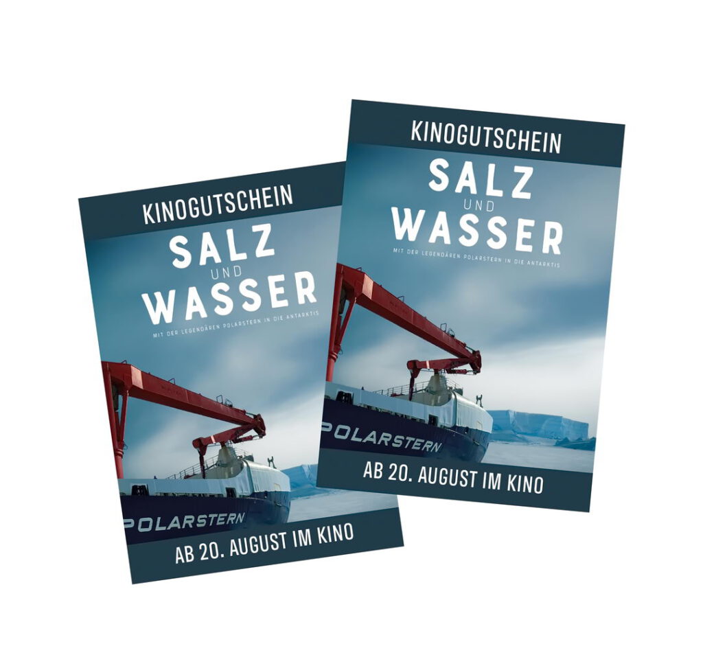 Salz und Wasser, 2 Kinogutscheine