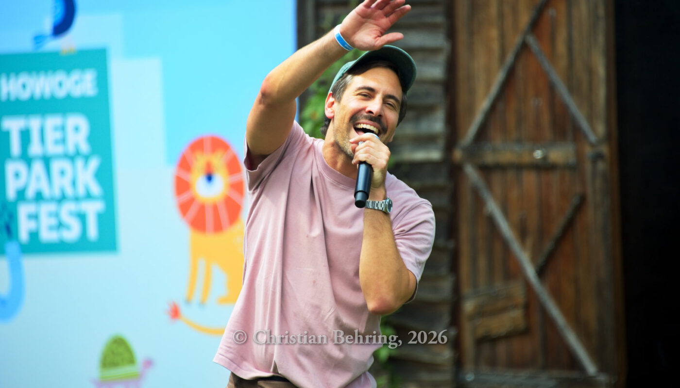 "Max GIESINGER", Konzert beim HOWOGE Tierpark-Fest, Berlin, 05.07.2026